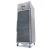 Refrigerator 700L - 3 adjustable shelves 2/1 GN - glass door
