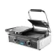 Double Contact Grill - 2 x 22 cm - Ribbed - Adjustable Thermostat