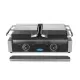 Double Contact Grill - 2 x 22 cm - Ribbed - Adjustable Thermostat