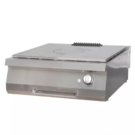 Massive gas stove with cast iron plate 90 x 80 cm, series 900