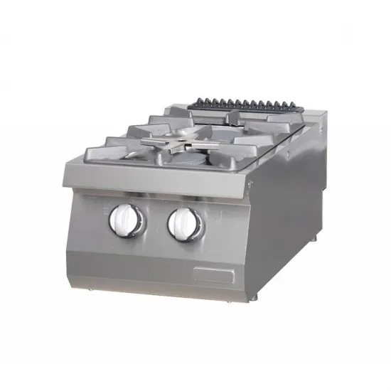 Gas stove with 2 burners - 2 x 6.0kW - series 700
