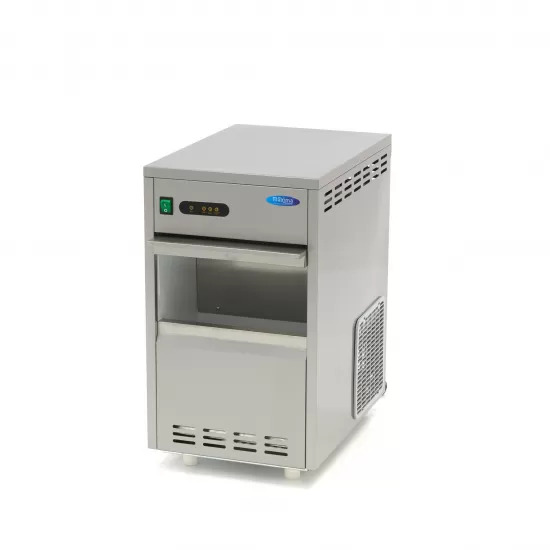 Ice Maker - 30 kg crushed ice per 24 hours - 7 kg storage - Water cooling
