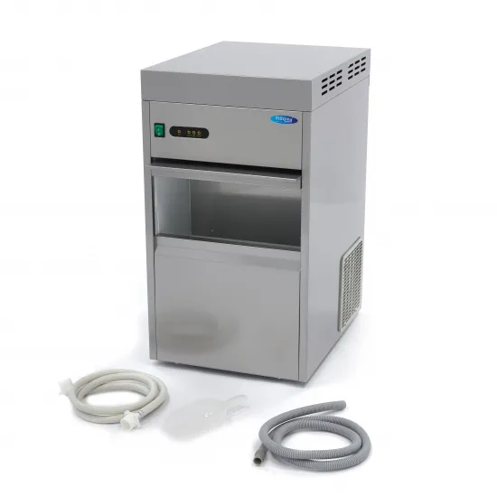 Ice Maker - 50kg crushed ice per 24 hours - Storage 10kg - Water cooling