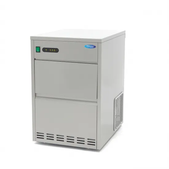 Ice Maker for 45 kg of ice in 24 hours - water cooling - storage up to 7 kg