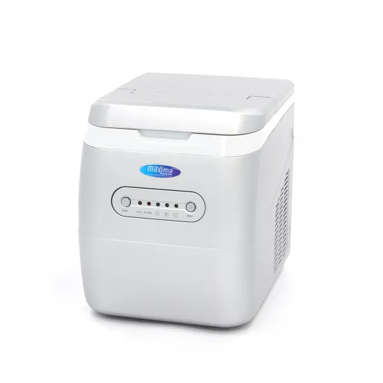 Ice Maker - 15 kg per 24 hours - 3 sizes of cubes - 1 kg storage