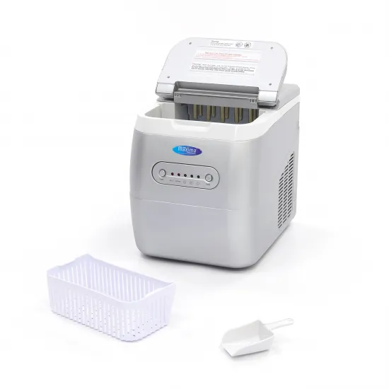 Ice Maker - 15 kg per 24 hours - 3 sizes of cubes - 1 kg storage