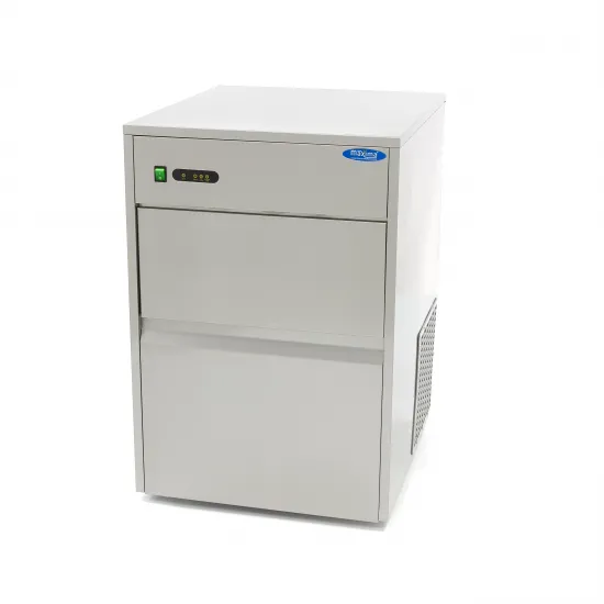 Ice Maker - 28 kg ice cubes in 24 hours - 7 kg storage - air cooling