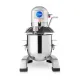 Planetary Mixer 10 L - 3 speeds 110, 178, and 390 rpm for whipping, mixing, and kneading.