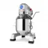 Planetary Mixer 10 L - 3 speeds 110, 178, and 390 rpm for whipping, mixing, and kneading.