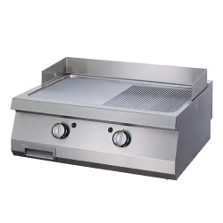 Electric Grill - Smooth and Ribbed Zone, 800x700 mm - Series 700