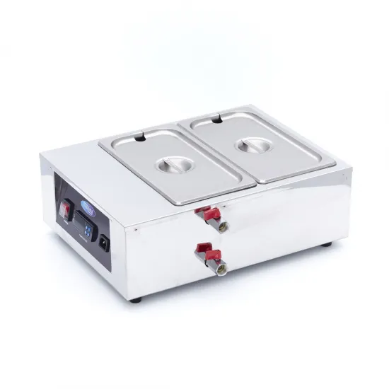Chocolate Melting Device - 2 GN 1/3 Containers - from 3°C to 412°C