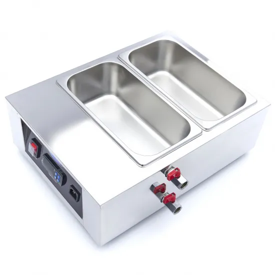 Chocolate Melting Device - 2 GN 1/3 Containers - from 3°C to 412°C