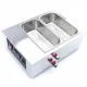 Chocolate Melting Device - 2 GN 1/3 Containers - from 3°C to 412°C