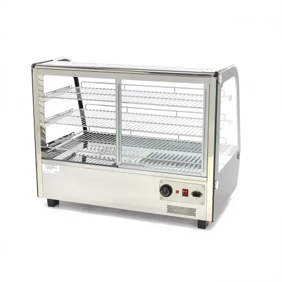 Heating Display Case - 3 Levels, 160L - 30°C to 90°C