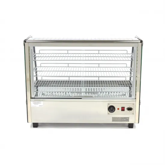 Heating Display Case - 3 Levels, 160L - 30°C to 90°C