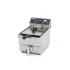 Professional Deep Fryer 10 Liters - with Tap, Heat-Resistant Handle, Temperature Indicator Light