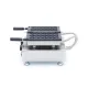 Lollipop Type Waffle Maker / Hearts Emoji - 3 pieces, thermostat 50°C to 300°C, temperature indicator