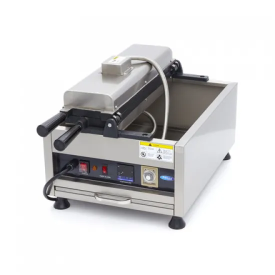 Digital Waffle Maker Fish - Taiyaki - 5 pieces, thermostat 50°C to 300°C, timer with alarm, temperature indicator