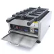 Digital Waffle Maker Fish - Taiyaki - 5 pieces, thermostat 50°C to 300°C, timer with alarm, temperature indicator
