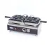 Waffle Maker Cakes - 6 pieces, thermostat 50°C to 300°C, timer with alarm, temperature indicator