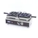 Waffle Maker Cakes - 6 pieces, thermostat 50°C to 300°C, timer with alarm, temperature indicator
