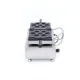 Waffle Maker Cakes - 6 pieces, thermostat 50°C to 300°C, timer with alarm, temperature indicator