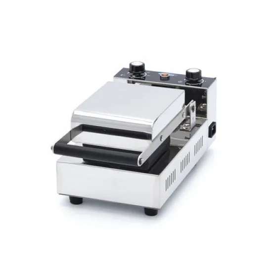 Waffle Maker Waffles / Ice Cream Panini - 1 piece, thermostat 50°C to 300°C, timer, temperature indicator