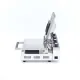 Waffle Maker Waffles / Ice Cream Panini - 2 pieces, thermostat 50°C to 300°C, timer, temperature indicator