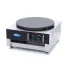 Single crepe maker, electric, with temperature indicator, thermostat from 0°C to 300°C