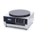 Single crepe maker, electric, with temperature indicator, thermostat from 0°C to 300°C