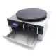 Single crepe maker, electric, with temperature indicator, thermostat from 0°C to 300°C