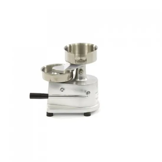 Burger press 130 mm, aluminum and stainless steel, plate Ø 130 mm