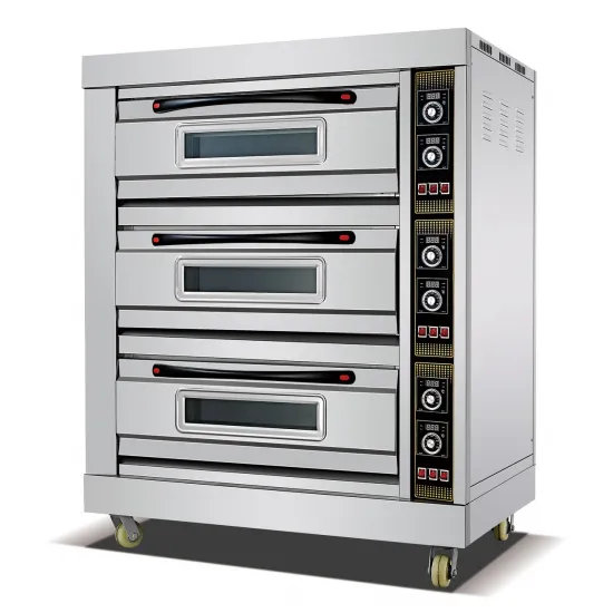 Professional Bakery - 3 levels, 2 trays 40 x 60 cm per level, three-phase