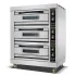 Professional Bakery - 3 levels, 2 trays 40 x 60 cm per level, three-phase