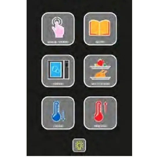 Confectionery Convection Oven - 10 trays GN1/1 or 60 x 40 cm, LCD display