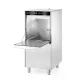 Dishwasher for large utensils - detergent dosing system and drain pump