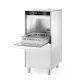Dishwasher for large utensils - detergent dosing system and drain pump