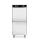 Dishwasher for large utensils - detergent dosing system and drain pump