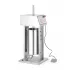Automatic Sausage Filling Machine - 15 Liters - Vertical, Stainless Steel - Foot Pedal