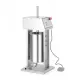Automatic Sausage Filling Machine - 15 Liters - Vertical, Stainless Steel - Foot Pedal