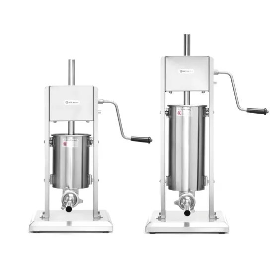 Sausage Filling Machine - Vertical, Stainless Steel - 7 Liters