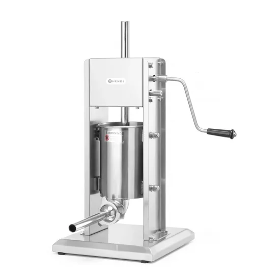 Sausage Filling Machine - Vertical, Stainless Steel - 7 Liters