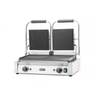 Double Contact Grill - Ribbed, with Variable Thermostat