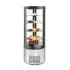 Round Cake Display Case with 4 Shelves - 360L, from 0°C to +6°C