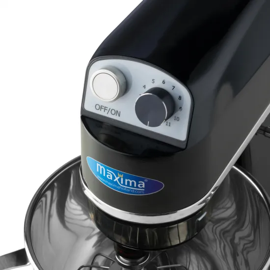 Planetary Mixer 7 Liter, Tilt-Head, Black
