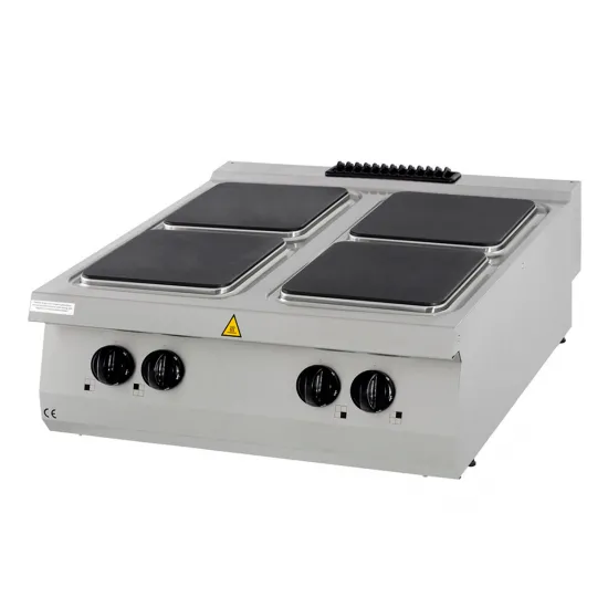 Cooktop with 4 square plates, electric, Series 90
