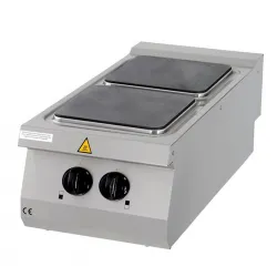 Cooktop with 2 square plates 30 x 30 cm, electric, Series 90