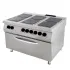Electric stove with 6 hotplates and oven, series 900