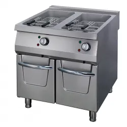 Electric Deep Fryer 2 x 22 Liters on Base, 80x90 cm, Series 900