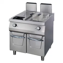 Double Gas Fryer 2 x 22 Liters on Base, 80x90 cm, Series 900